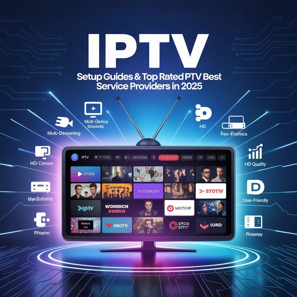 IPTV Setup Guides & TOP RATED IPTV Best Service Providers in 2025
