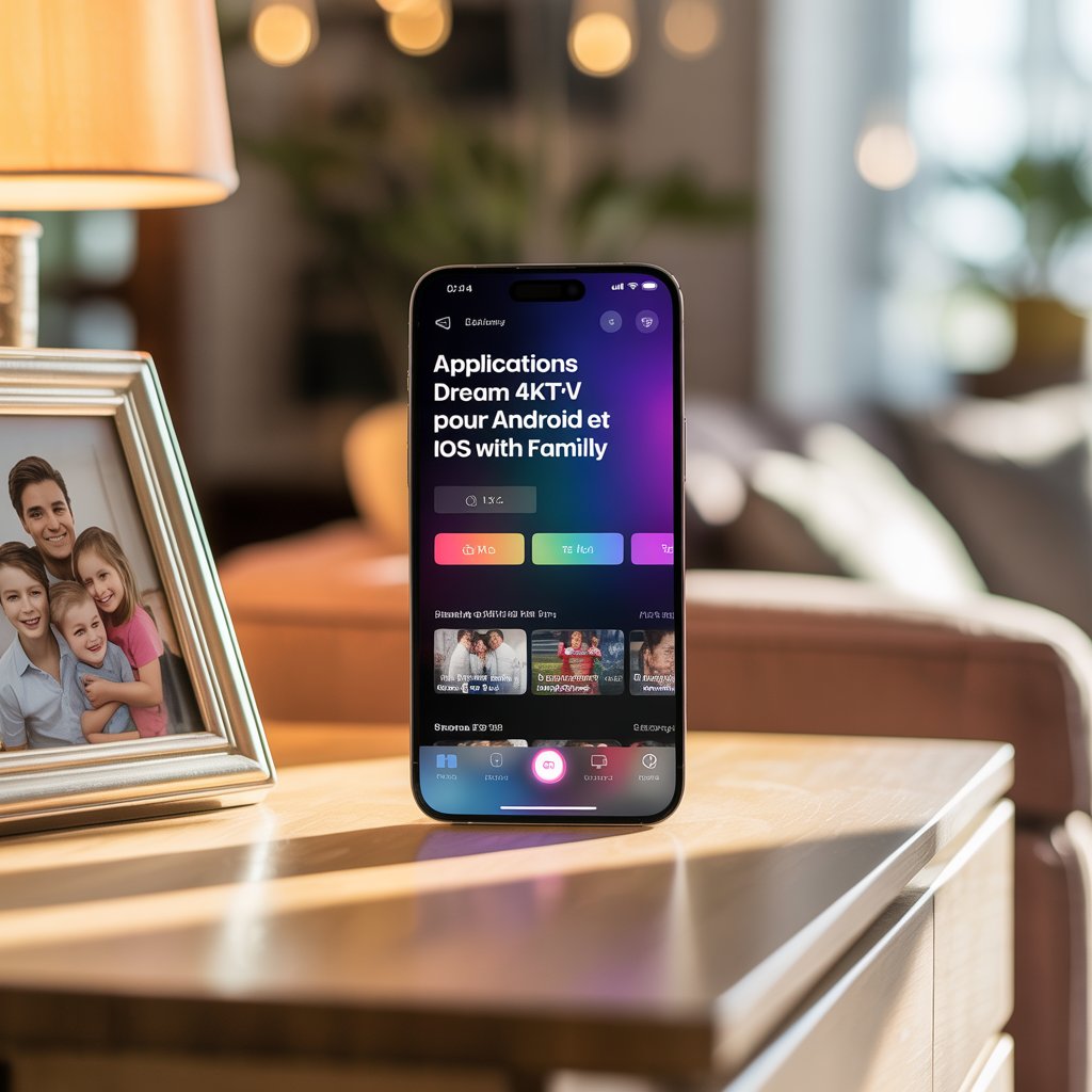 Dream 4K IPTV pour Android et iOS Guide Complet 2025