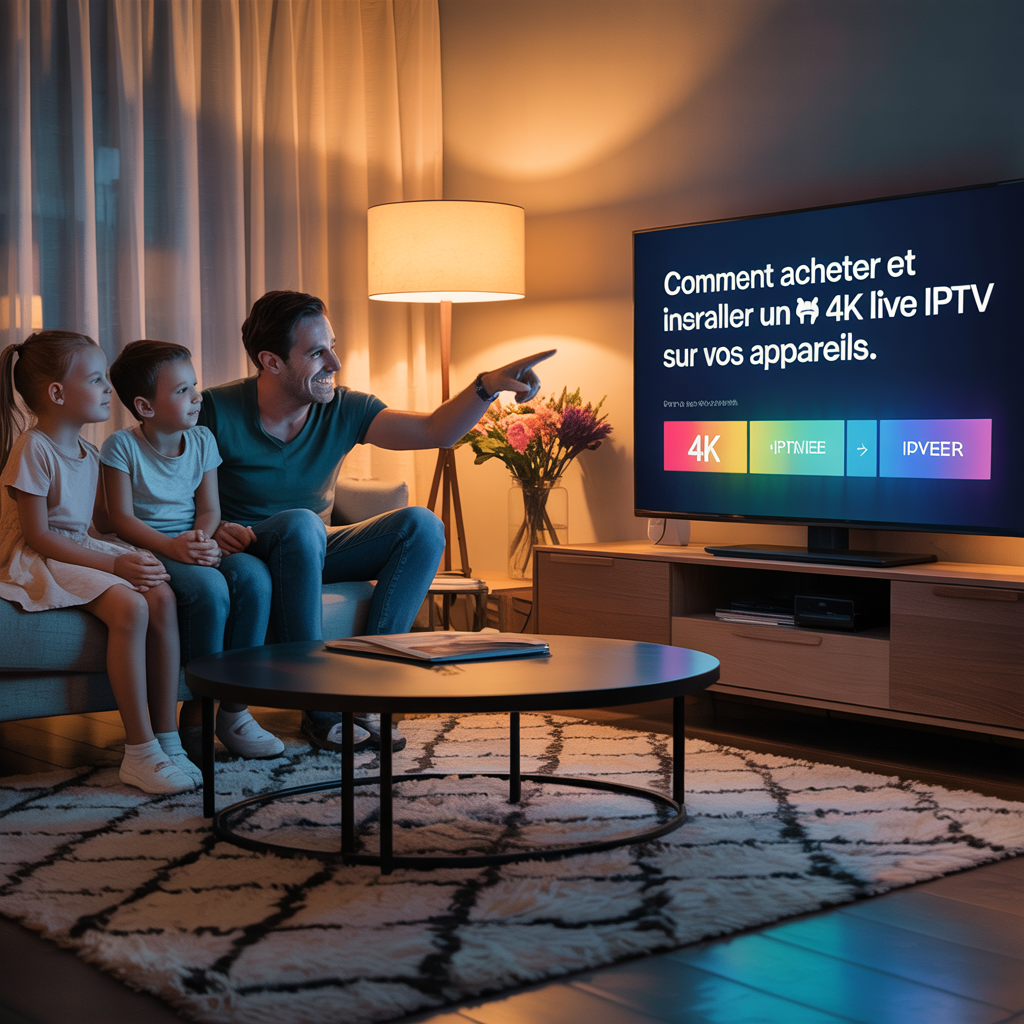 Installer un Service 4K Live IPTV