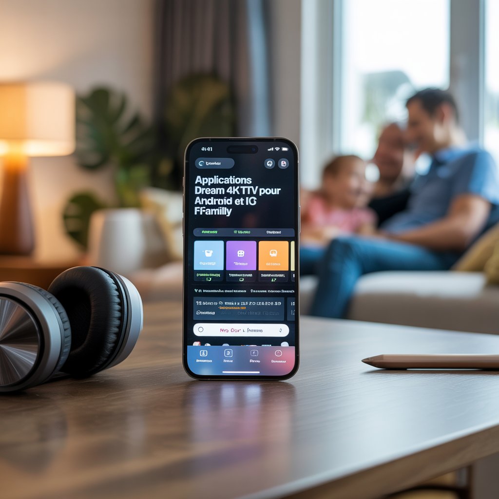 Meilleures Applications Dream 4K IPTV pour Android et iOS